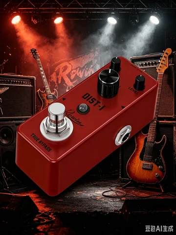 Rowin LEF-301A DIST-I Distortion Pedal True Bypass Mini Metal Guitar Effect Stompbox