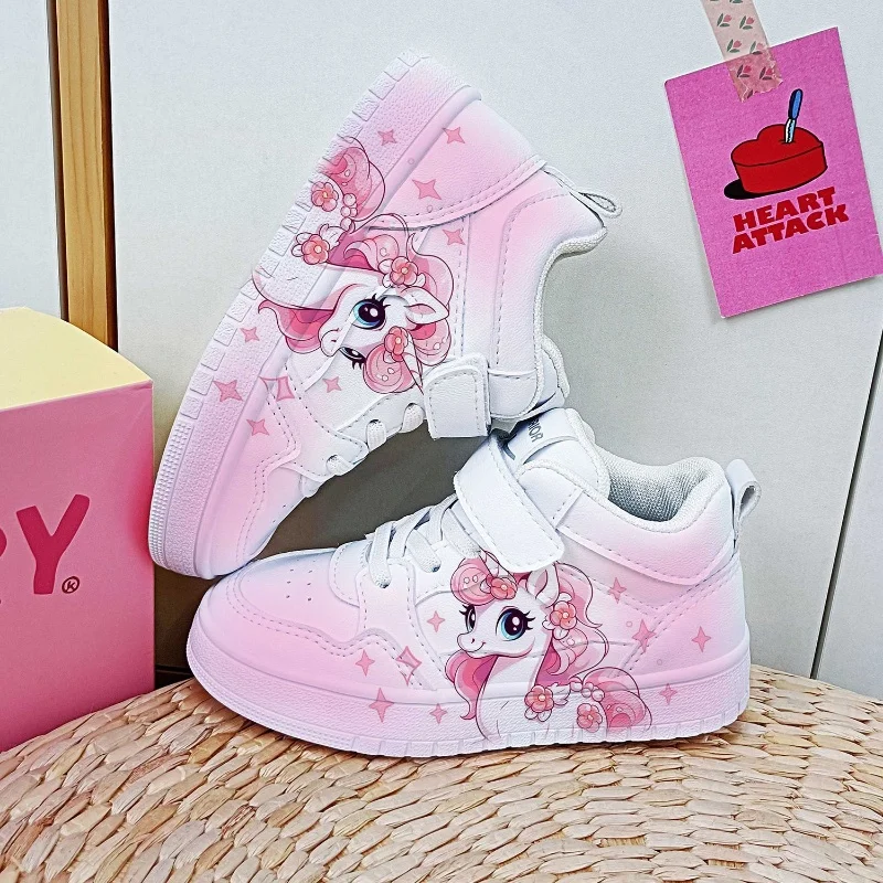 My Little Pony Pinkie Pie Girls' Sho Limited Edition Cartoon Style 2024 Children'S Comfortable Sports Sho Baby Sho Children Gift