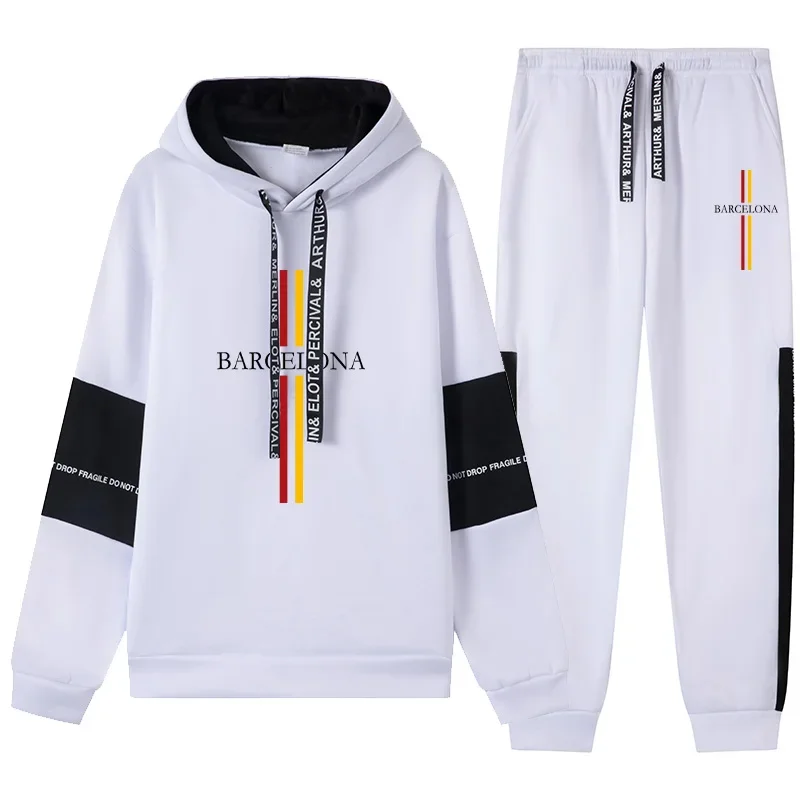 

2025 Mens Tracksuit Printing Casual Sweatshirts Sportswear Outdoors Sports Jogging Mens Clothing Daily Single Piece Hoodie Pants