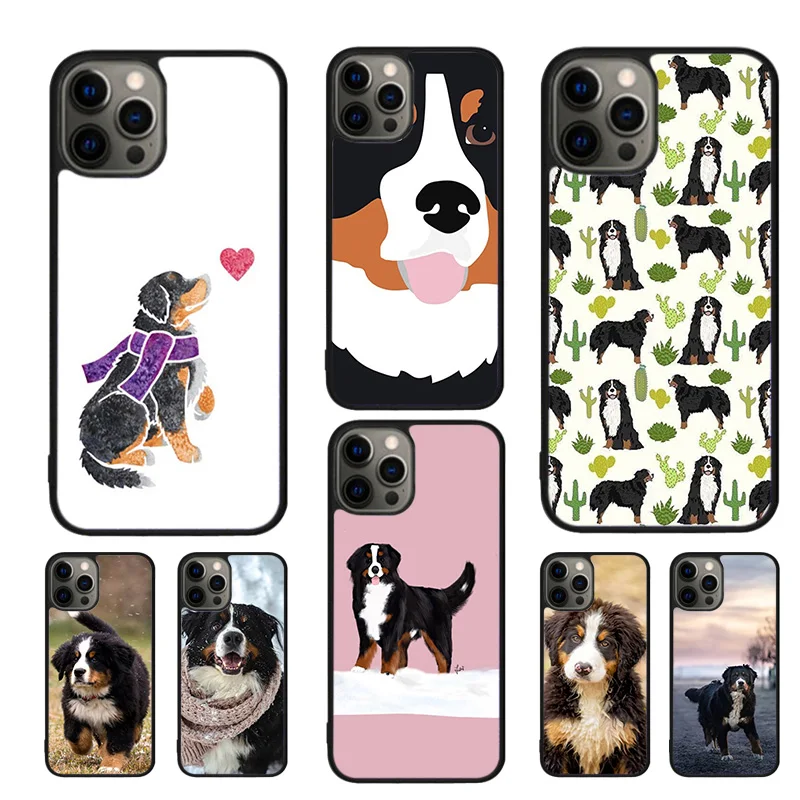 Bernese Mountain Dog Phone Case Cover For iPhone 15 16 14 Plus 11 12 mini 13 Pro Max Apple X XR XS max