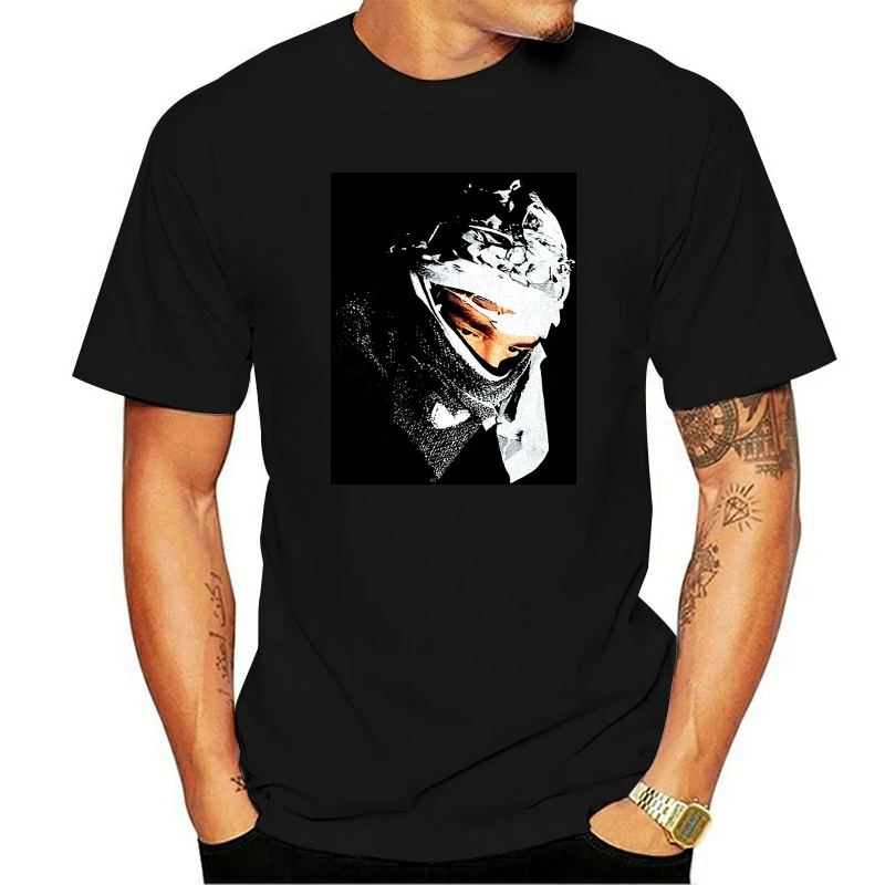 

Футболка с принтом в маске и портретом, футболка с узором, топы для мужчин и женщин, футболка в стиле Харадзюку для творчества, летние футболки унисекс в стиле хип-хоп, уличная одежда