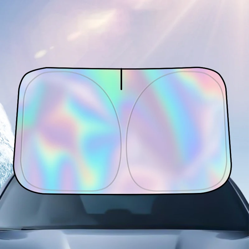 

Car Front Window Sunshade Cover Sun Shade Windshield Visor Windscreen Folding Auto UV Protection Curtain Styling Accessories