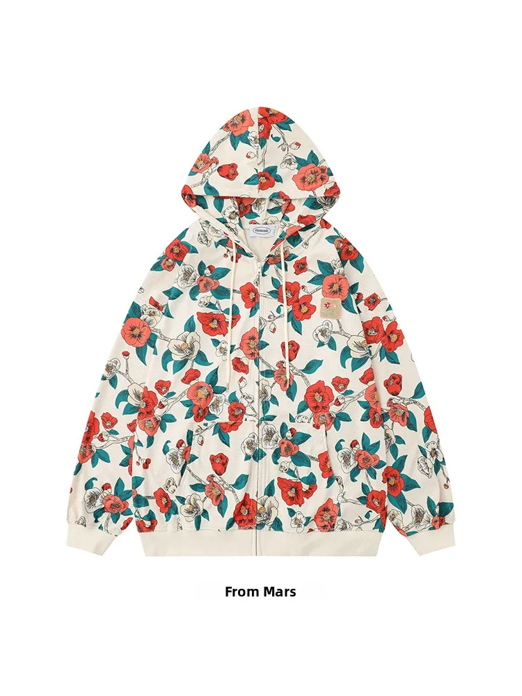 

Свитеры Camellia Blooming Loose Casual для пар, мужские зимние модные свитеры в этническом стиле, с разными узорами, Зима 2023