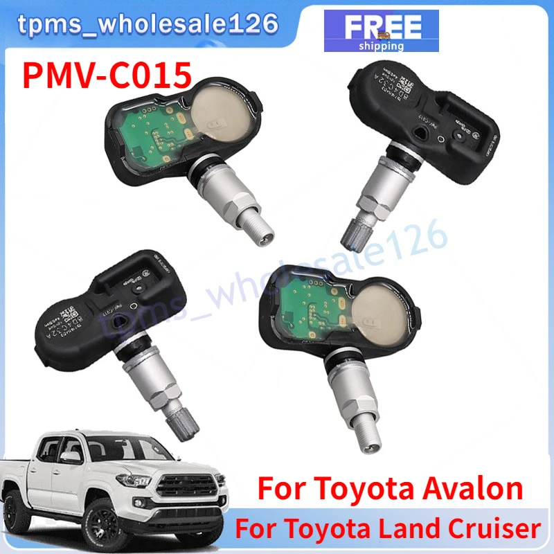 4PCS Tire Pressure Sensor PMV-C015 For 2018 2019 2020 Toyota Land Cruiser Avalon Rav4 Tacoma Lexus Lc Ls TPMS 315MHZ 42607-33050
