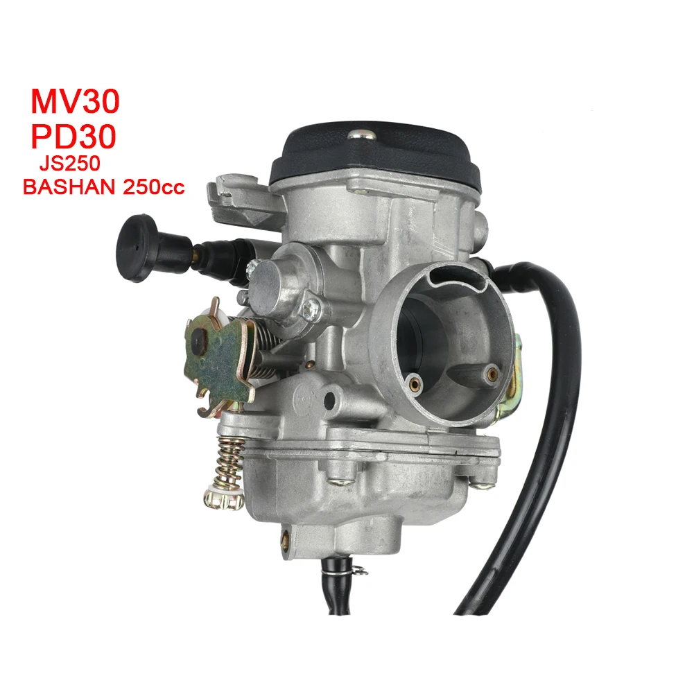 30mm Motorcycle Carburetor For Roketa Jetmoto Hunter Tank Scout Baja Wilderness Trail 250 250cc ATV Quad Parts Accessories