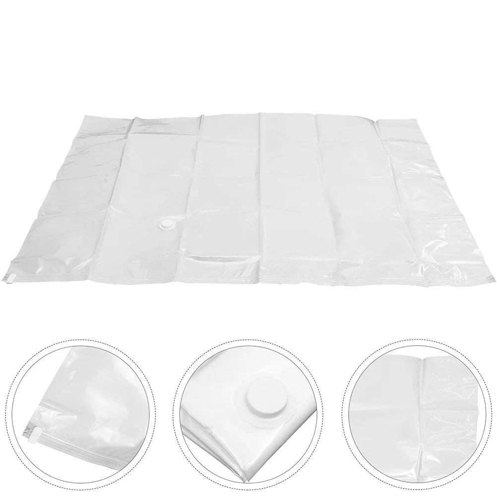 

2pcs Vacuum Compression Mattress Bags Thickened Storage Bag Large Capacity Clothes Bedding Organizer For Bedroom Garage Travel
