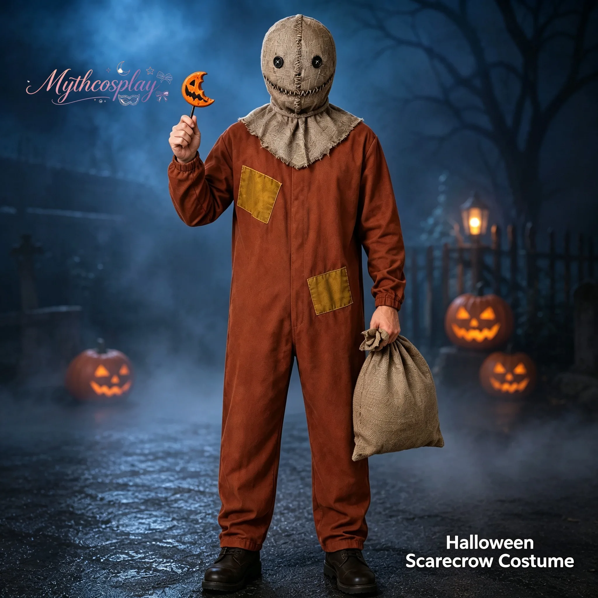 Anime Cosplay Jumpsuit - Sam Cosplay Costume Trick 'r Treat