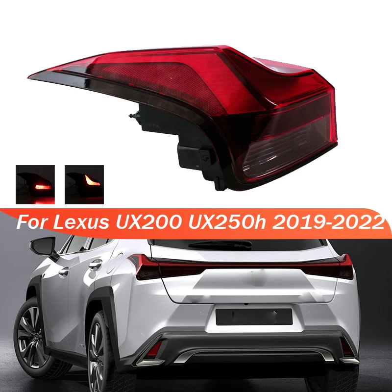

For Lexus UX200 UX250h 2019 2020 2022 Rear Tail Light Rear Bumper Fog Lamp Signal Headlight Tail Lamp Assembly Auto Parts