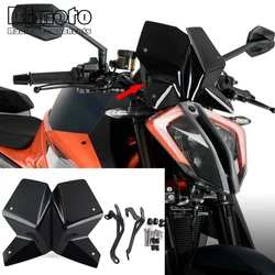 For K-TM 1290 Super D-uke R Windshield Windscreen Motorcycle Wind Deflector Screen 1290R SuperDuke 2020 2021 2022 2023