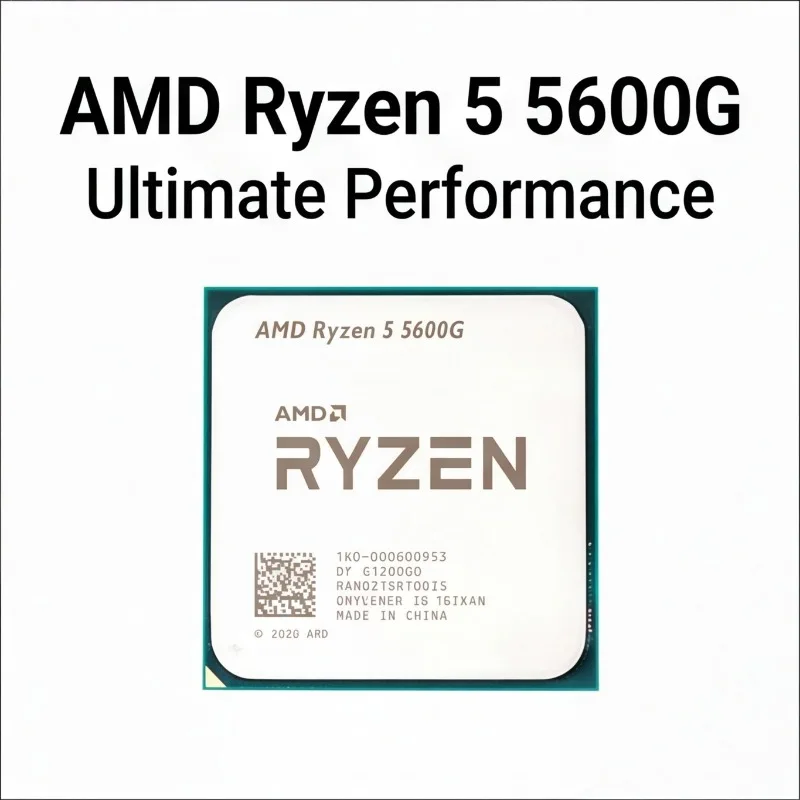 Ryzen 5 5600G Desktop APU Without Discrete Graphics Card 3.9GHz 16MB Cache Daily Use Computer CPU