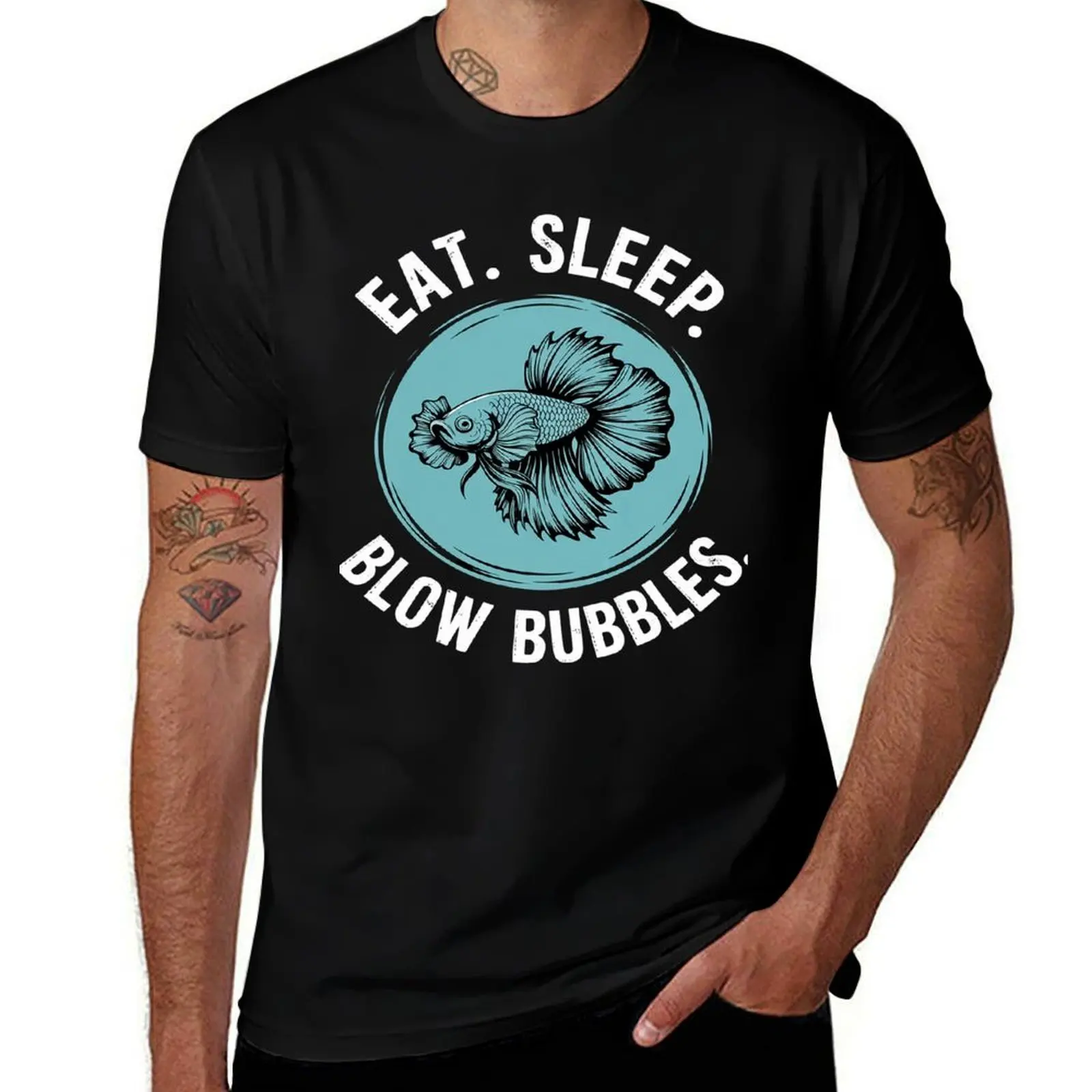 

Eat Sleep Blow Bubbles for a fishkeeper fishkeeping T-Shirt luxury t-shirt cute tops affliction shirts men t shirt