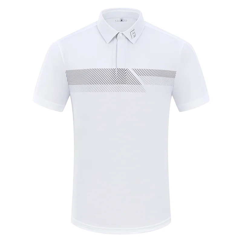 Golfist Golf Golf Shirts Men Brand Clothing Breathable Quick Dry Golf Short Sleeve Shirt Men's Shirts Turn-down Collar