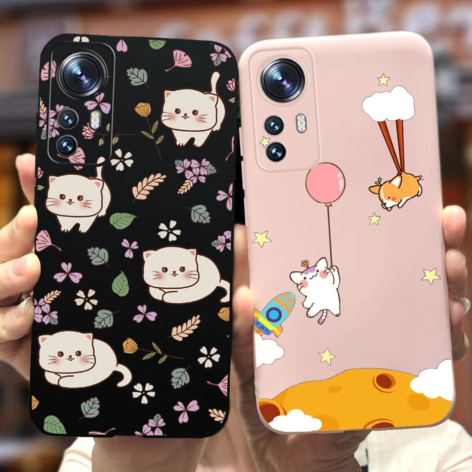 For Xiaomi Mi 12 5G Case Mi 12X Lovely Candy Painted Cover Soft Silicone Phone Case For Xiaomi Mi 12 Pro Mi12 Lite 12Lite Bumper