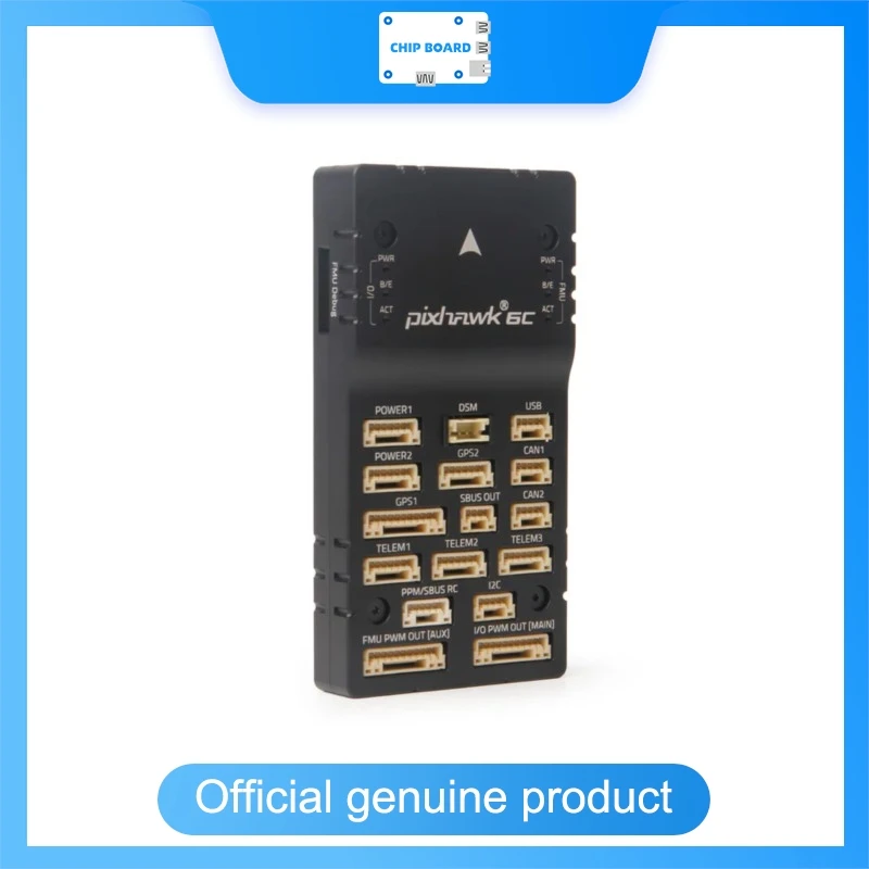 

Pixhawk 6C Flight Controller H7 480MHz STM32H743 Bosch & InvenSense Redundant IMU Vibration Isolation PX4 Preinstalled