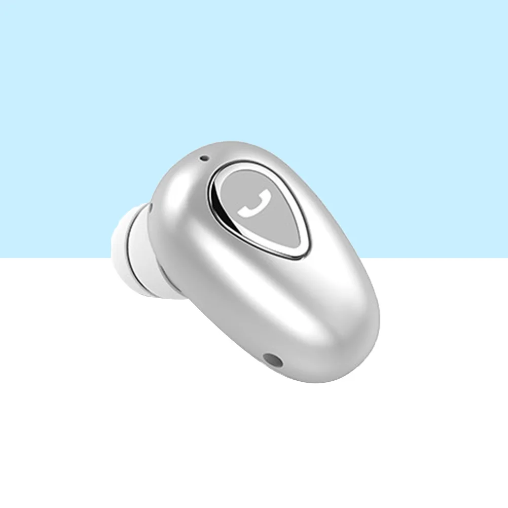 

Wireless Earphone Single Mini Invisible In-Ear Earbud Lightweight Noise Cancelling For Running Cycling Hiking Yoga Gym Travel