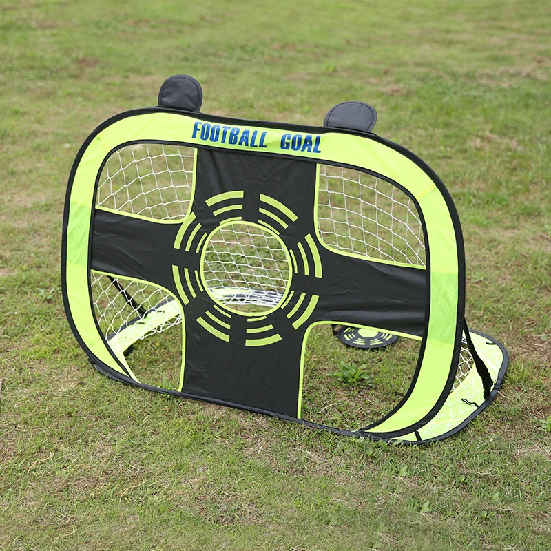 1PC Multi-Functional Football Goal Net Portable Soccer Gate Sports Agility Training Target Practice Pop Up Goal