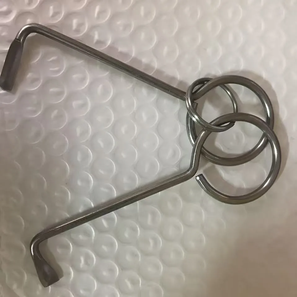2IN1 Portable Tool for Unlocking Doors Featuring A Universal  Wrench Suitable Outdoor Use Opening Doors When Keys Are Forgotten