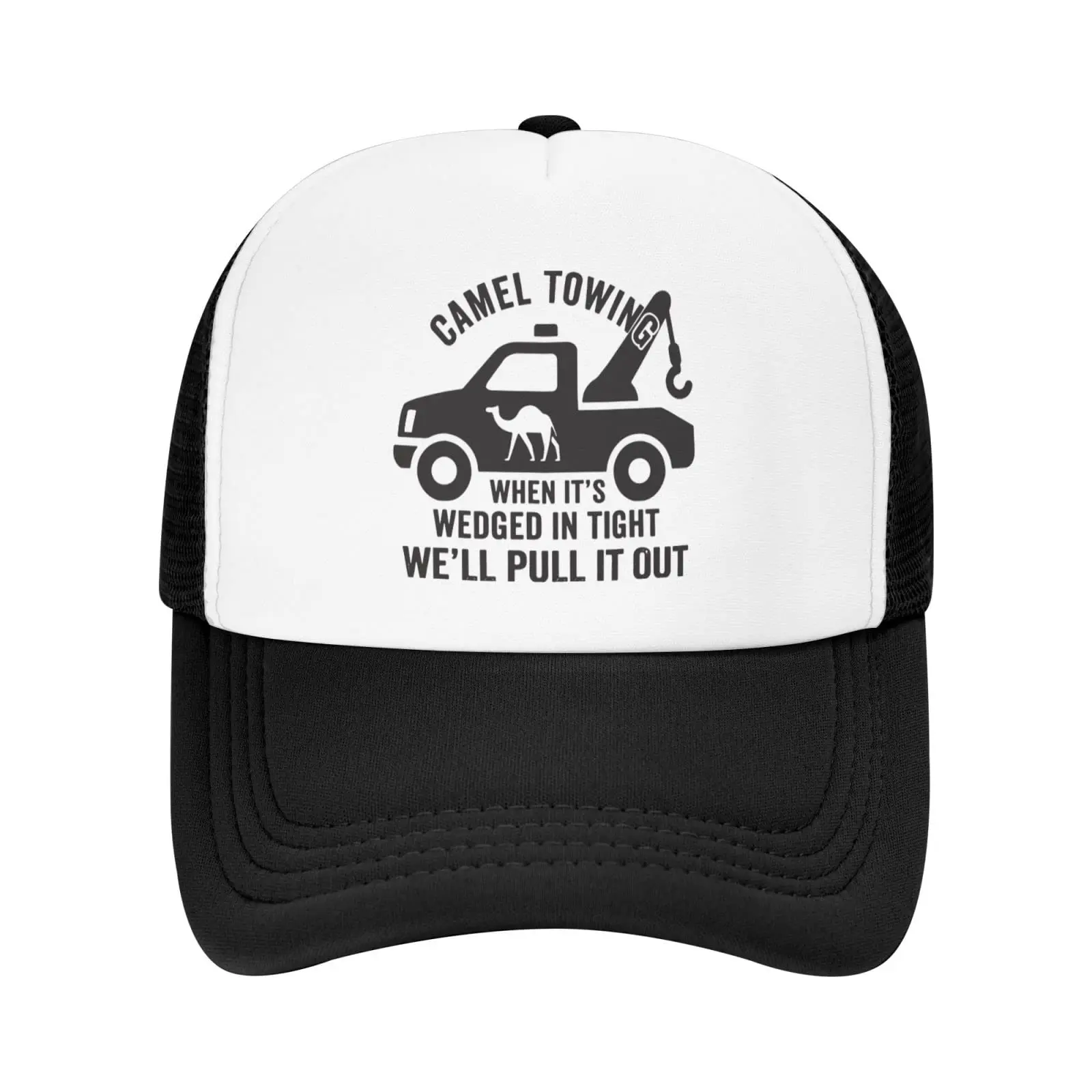 

Camel Towing Funny Gifts for Women Men Gifts Snapback Hat for Boys Girls Hip Hop Hats Teens Adjustable Baseball Cap