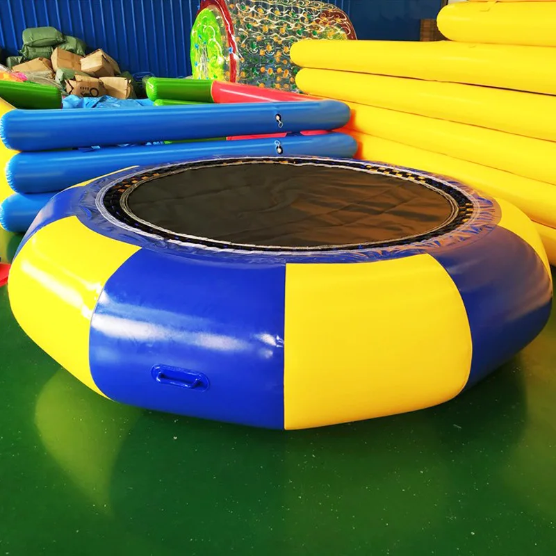 Inflatable Water Trampoline  Children's Slide Toy  Swimming Pool Equipment Outdoor Water Park Trampoline Bouncy Castle