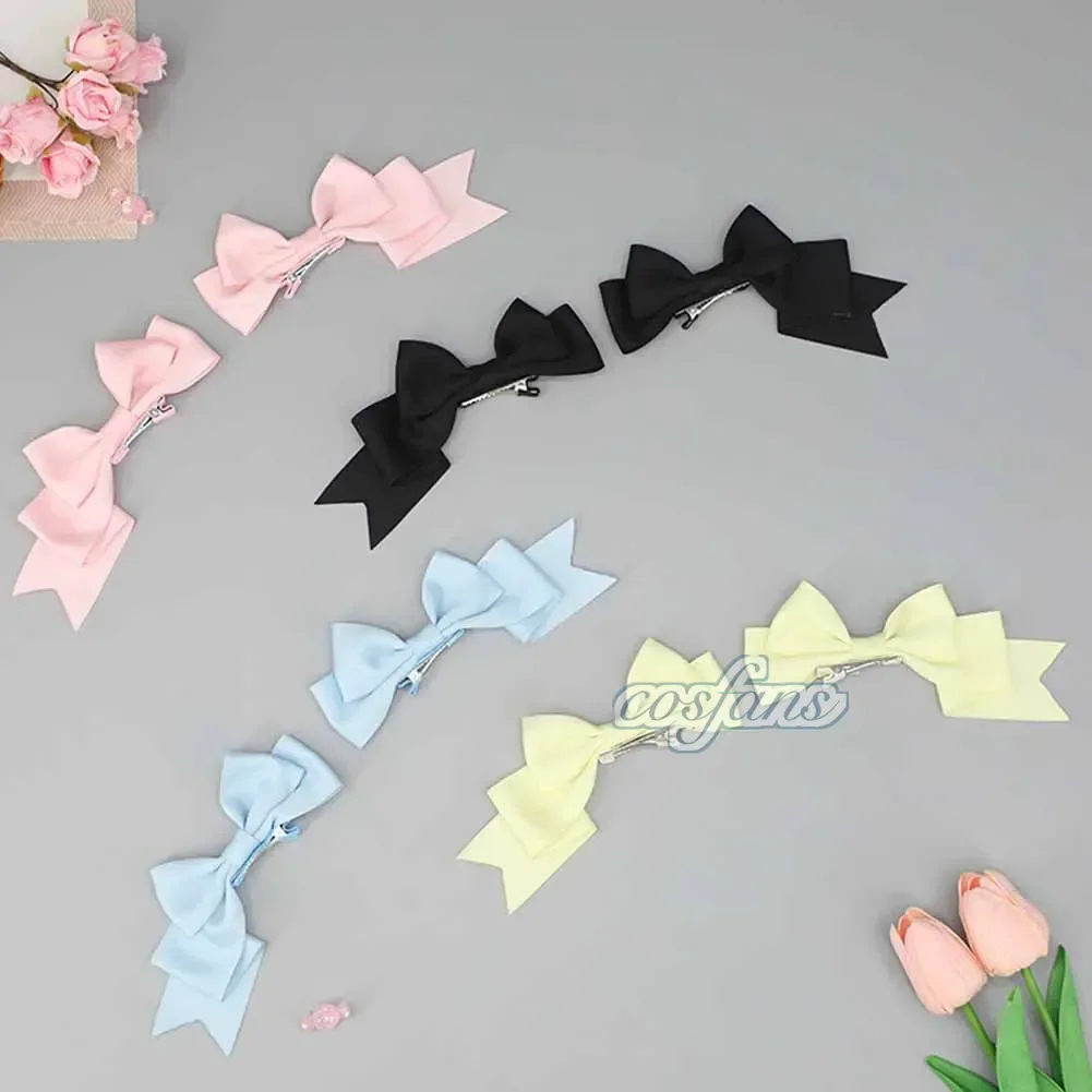 Kawaii artesanal arco hairclip anime lolita hairpin cosplay cocar jk uniforme acessório de cabelo presentes de natal