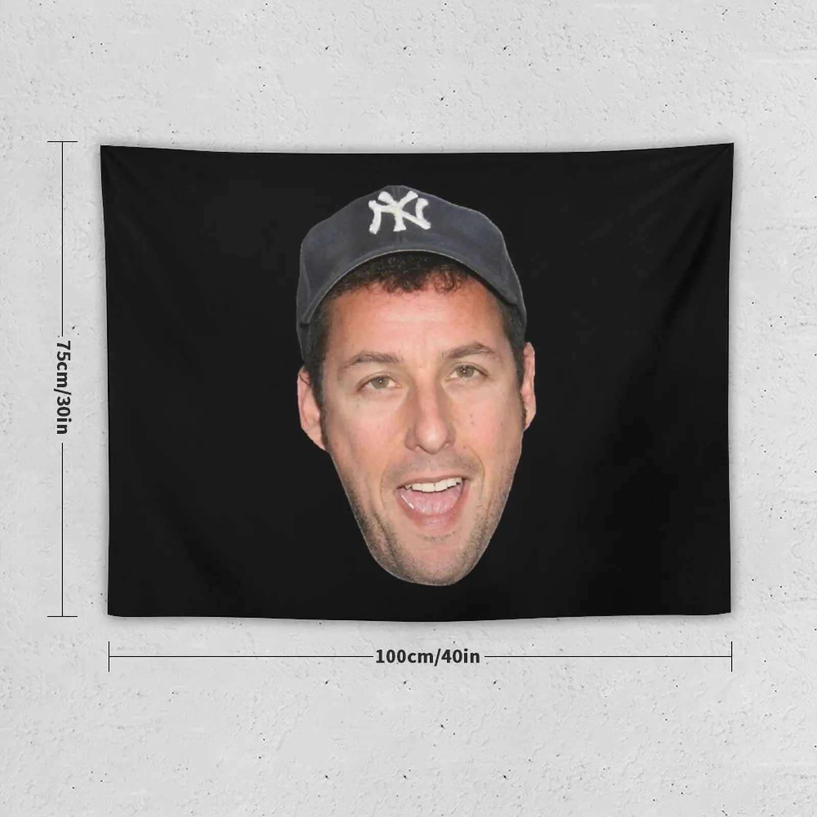 New Adam Sandler s Face Tapestry Room Decorator Art Mural