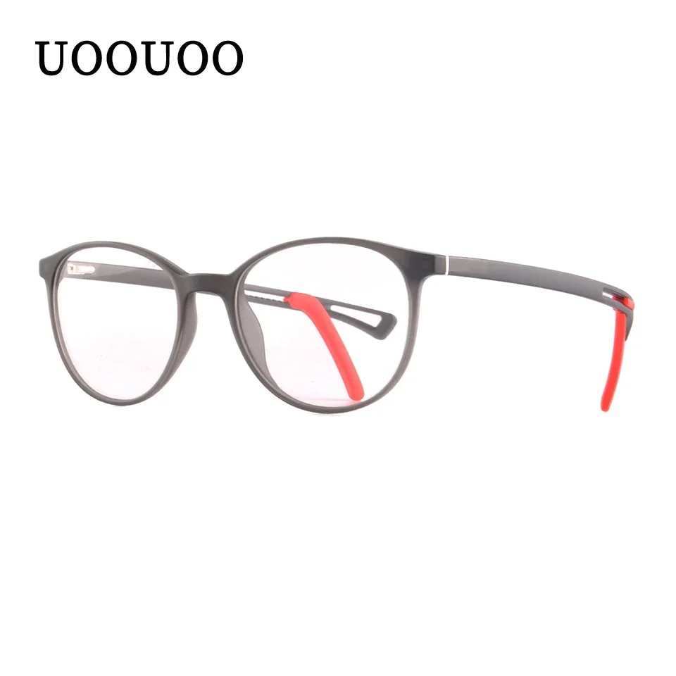 

SHINU Children'S Glasses Anti Blue Light Tr90 Frame Temple Adjustable Flexible Glasses Prescription Myopia 6-14 Age Eyeglasses