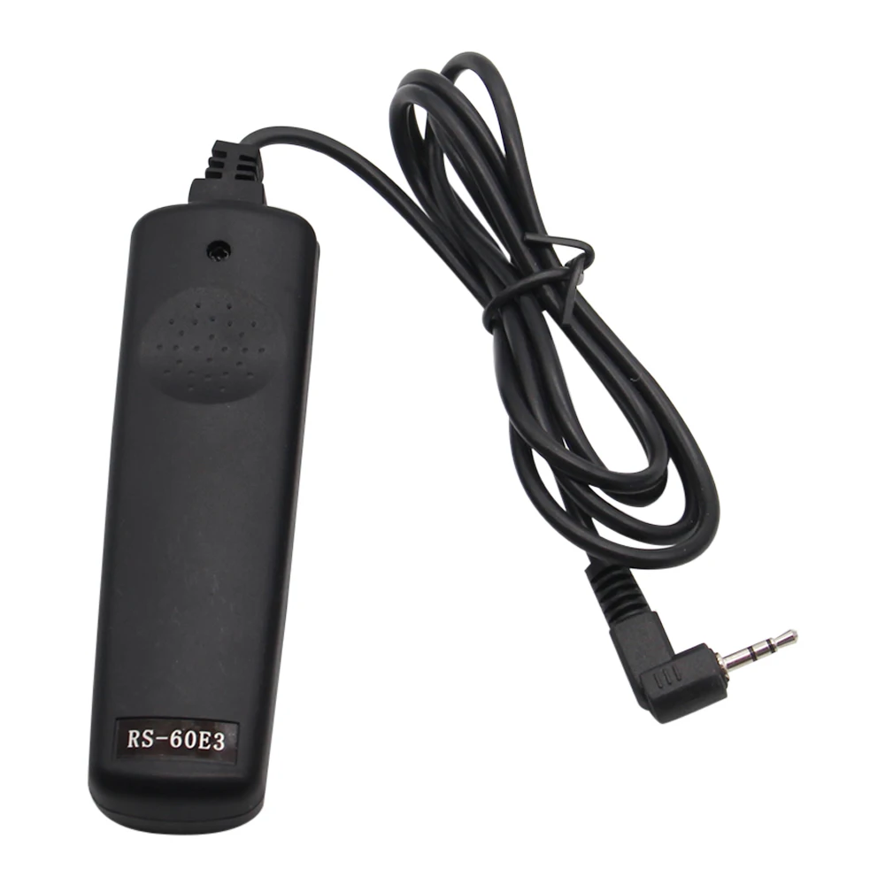 RS-60E3 Camera Shutter Release Remote Control for Canon EOS R 1300D 1100D 1200D 1000D 100D 350D 500D 550D 600D 650D 700D 750D