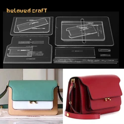 BelovedCraft-Leather Bag Pattern Making with Acrylic Templates for Women's single-shoulder bag, crossbody bag