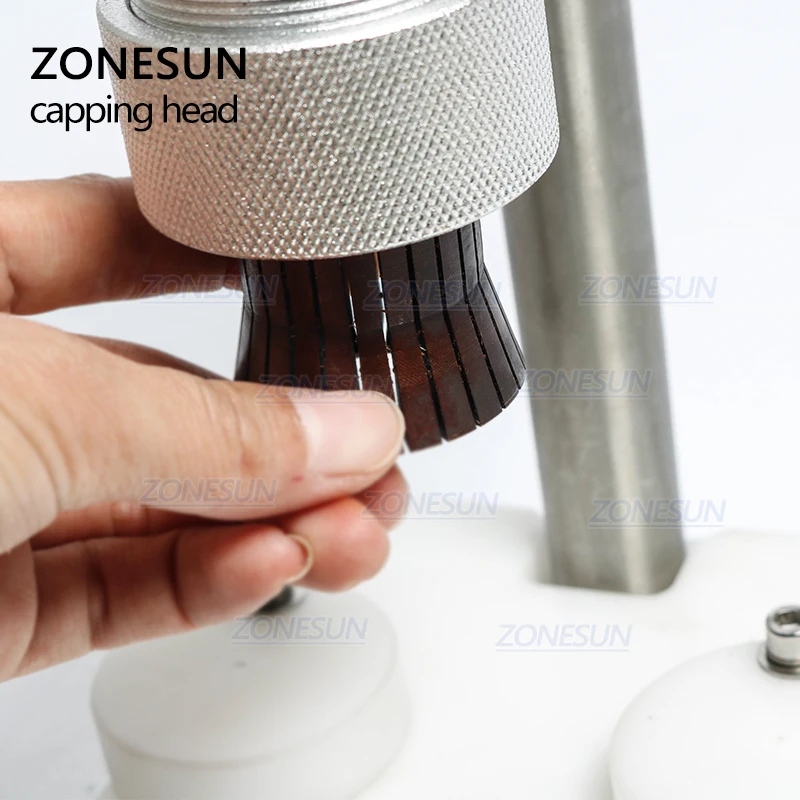 ZONESUN Customized Capping Chuck Head For Perfume Bottle Capping Machine Spray Cap Machine Spray Bottle