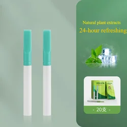 2pcs cigarette substitutes Mint stick Nicotine free Fresh breath Assisted smoking cessation Portable 24-hour endurance Men Gift