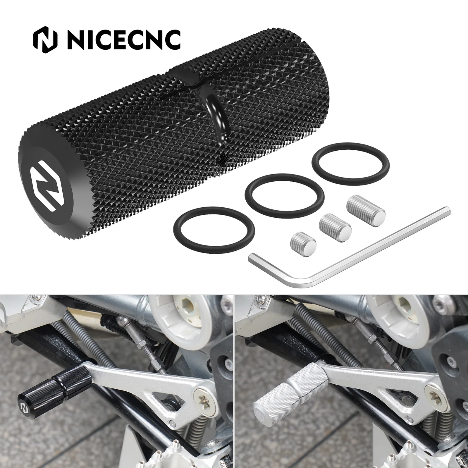 1x Gear Shift Lever Tip Extension for BMW R1200GS R1250GS R1200GSA R1250GSA R850 R1100 R1150 R1200 R1250 R1300 GS GSA R RS RT