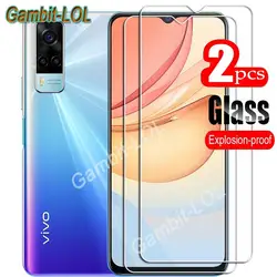 For Vivo Y53s 4G Tempered Glass Protective ON VivoY53s 5G 6.58Inch Screen Protector Smart Phone Cover Film