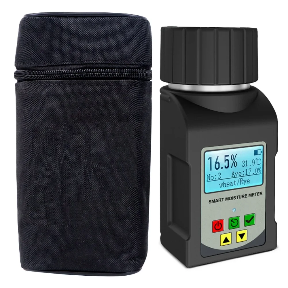 Intelligent 25 Grain Moisture Tester for Food Processing with High Definition LCD and Voice Announcement Function
