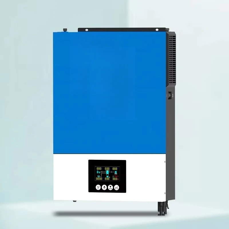 عاكس شمسي هجين 3.6 كيلو وات و6.2 كيلو وات مع جهاز تحكم بالشحن بالطاقة الشمسية، شبكة أحادية الطور متصلة للاستخدام المنزلي خارج الشبكة #3