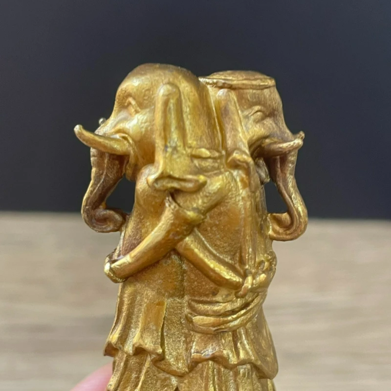 Embrace The Elephant Joy God of Wealth Exquisite Study Living Room Desktop Ornaments Fashion Home
