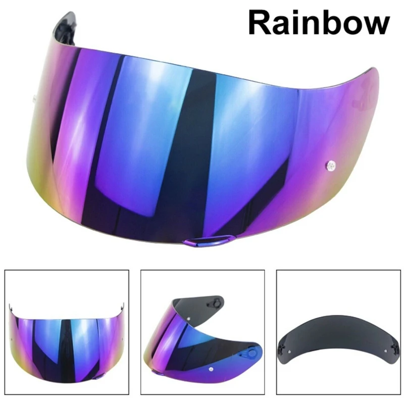 

2026 Fashion Helmet Visor Motorcycle Helmet Glasses Motorbike Helmet Discoloration Lens Night Vision Visor Anti-UV