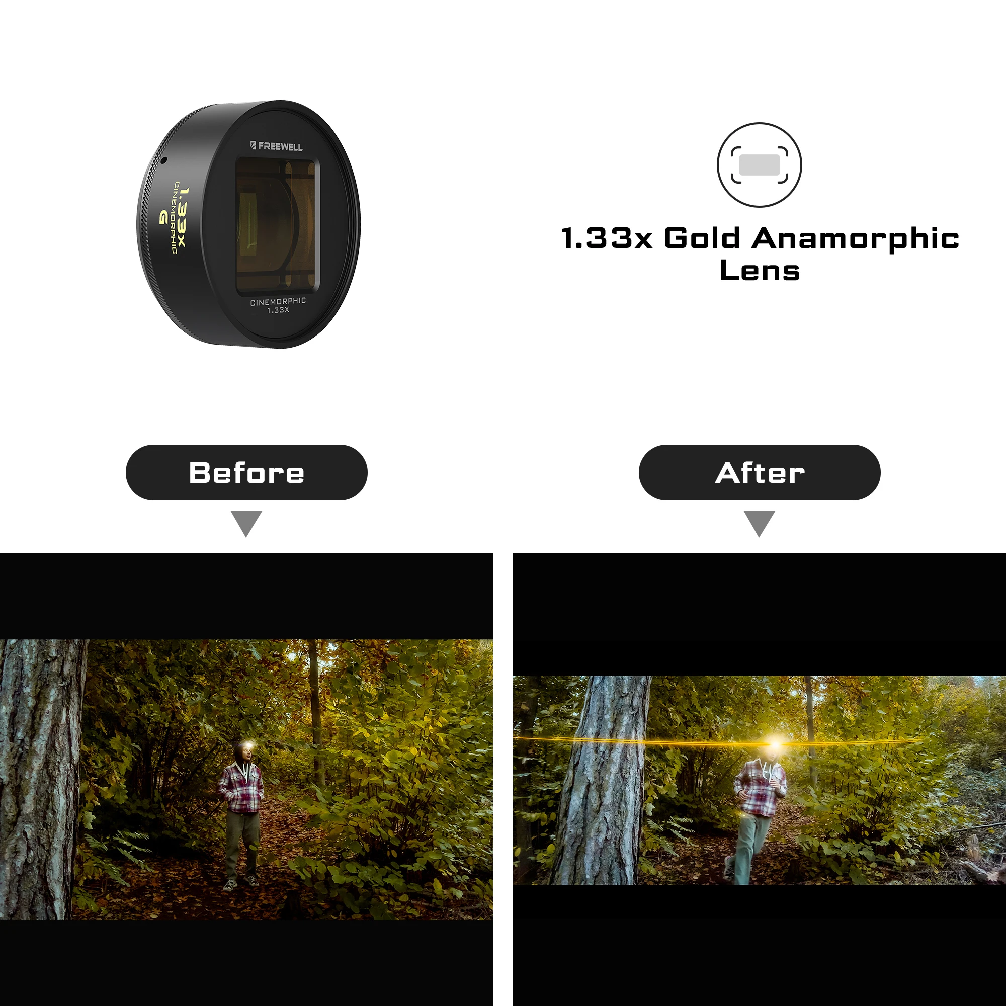 Freewell Filmmaker مجموعة التصوير الفوتوغرافي 1.33x عدسة غير متبلورة مرشحات ND و17 مللي متر جبل جراب هاتف Selfie عصا لسامسونج S25 الترا