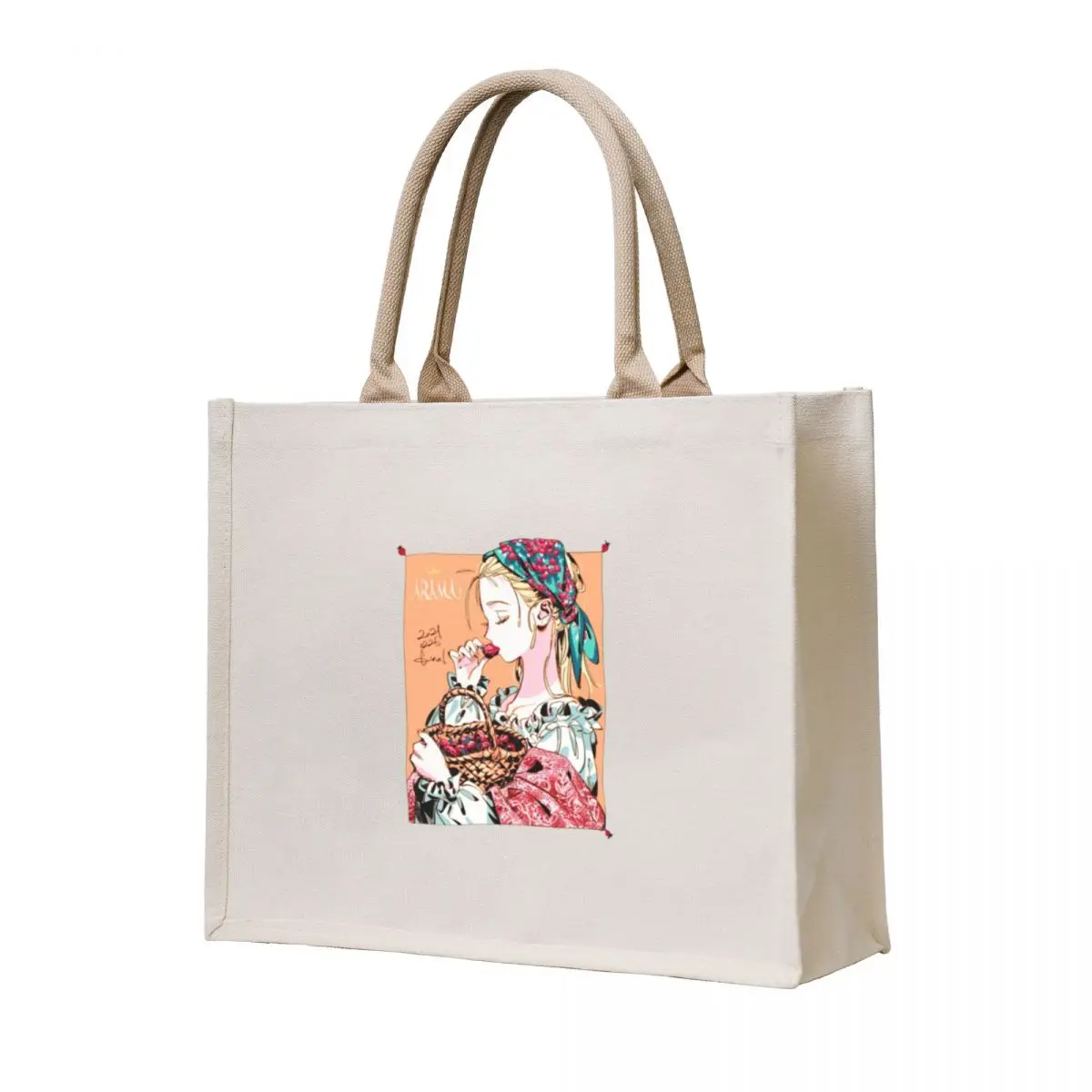

Veil Manga Official Art Tote Bag Women's shopper tote bags aesthetic bags woman 2025 Canvas bag