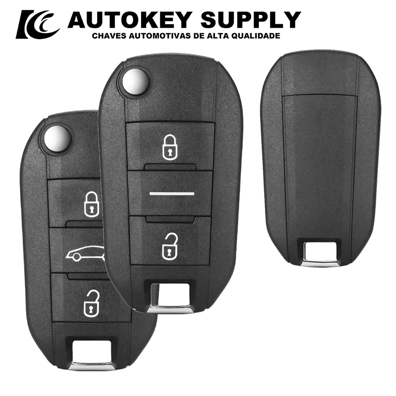 

3/4 Buttons Folding Flip Remote Flip Car Key Case Shell Fob Key Fob Case AKADF101 For Audi A6 A6L A2 A3 A4 A8 Q7 TT