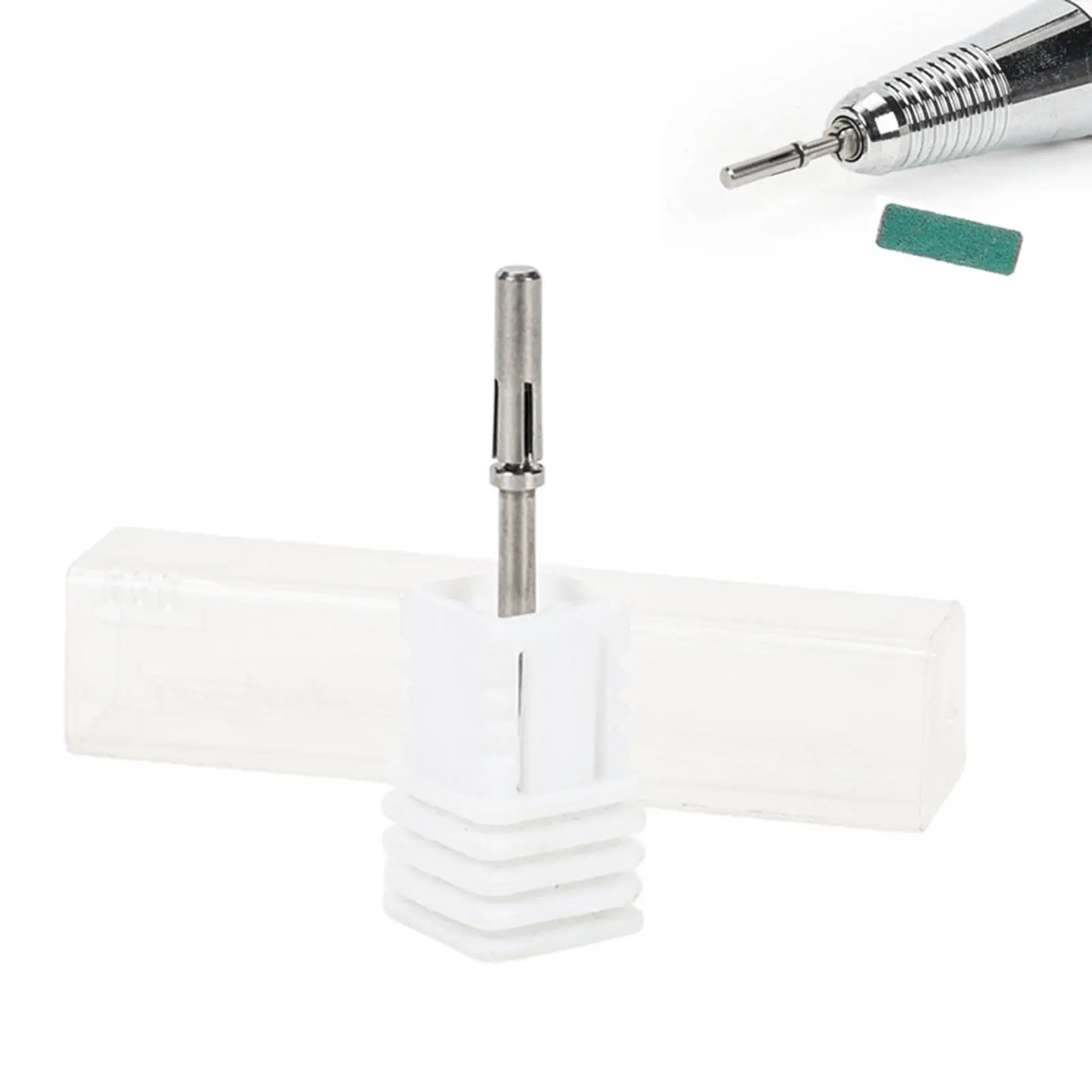 3.1mm Nail Sanding Bands Mandrel Nail Drill Accessories Sanding Band Shaft for Manicure Manicure Pedicures Electric File