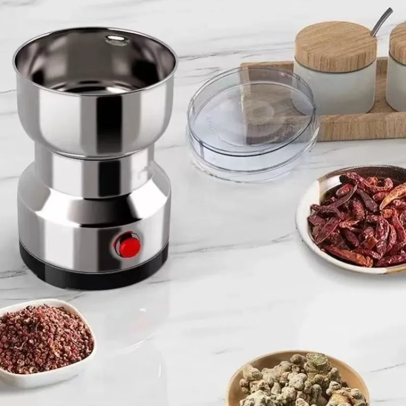 Electric Grain Grinder Mill for Home Spice Herb Cereal Bean Superfine Powder