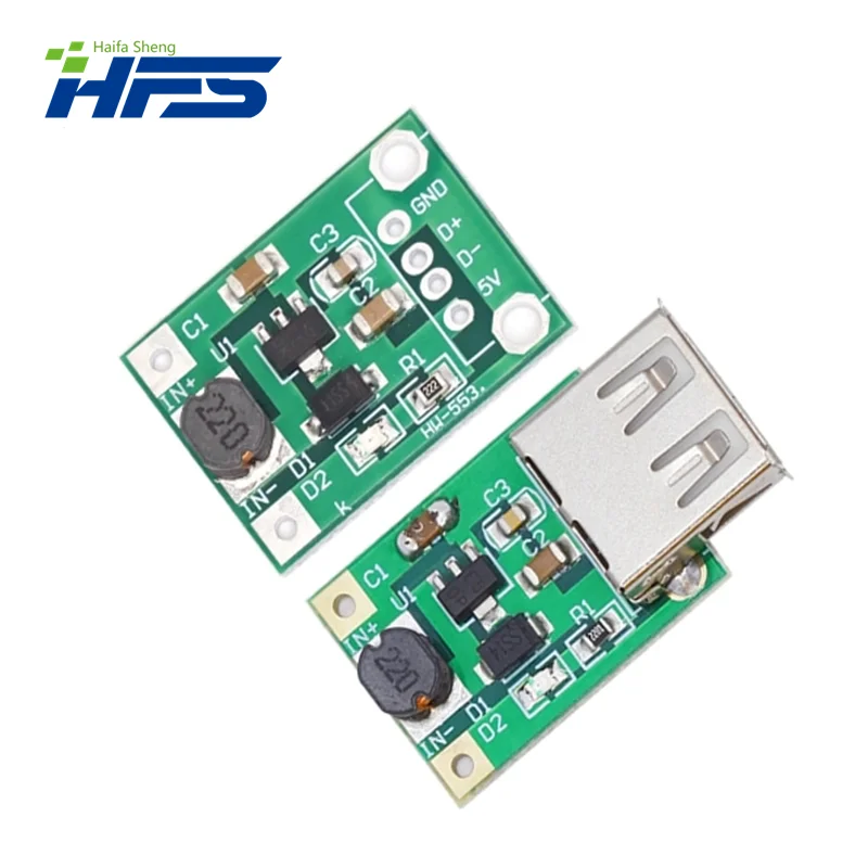 600mA DC-DC Mini modulo di alimentazione Step-Up convertitore Boost Step-up da 1-5V a 5V