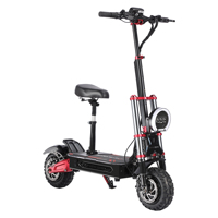 BOYUEDA S5-11 E-Scooter 6000W Dual Motor 60V38AH Battery NFC Activated App Control Escooter Silent Tires Electric Scooter