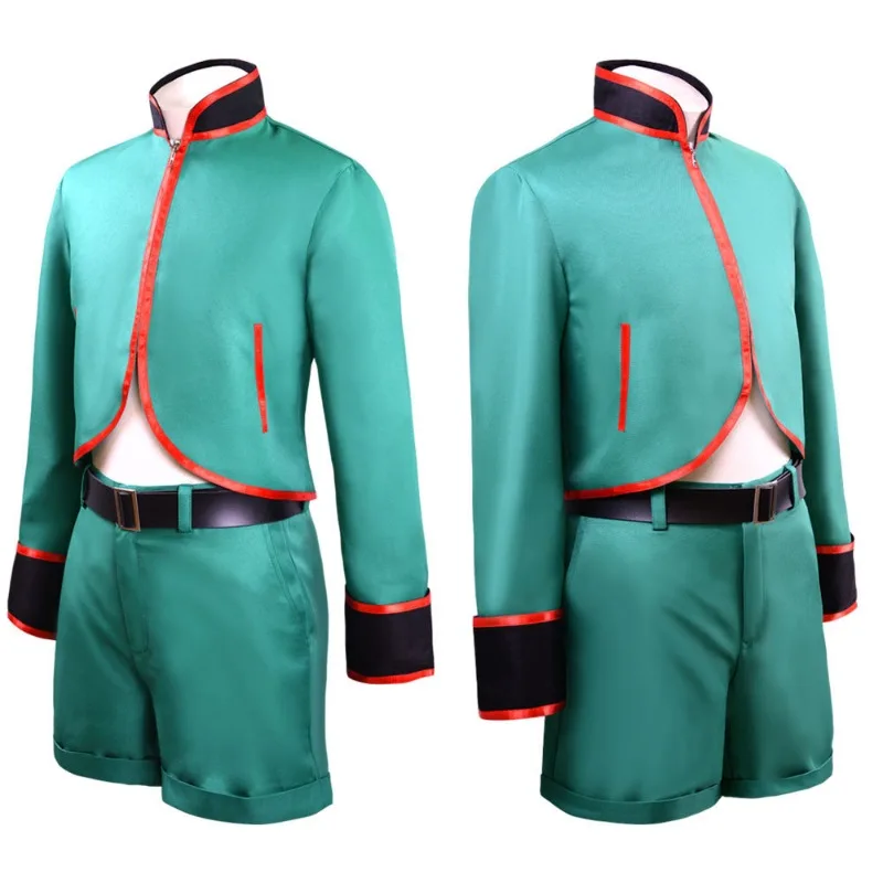 헌터 X 헌터 곤 프리세스 코스프레 의상, 세트 애니메이션 피규어, 할로윈 카니발 파티 의상, 크리스마스 공연 유니폼