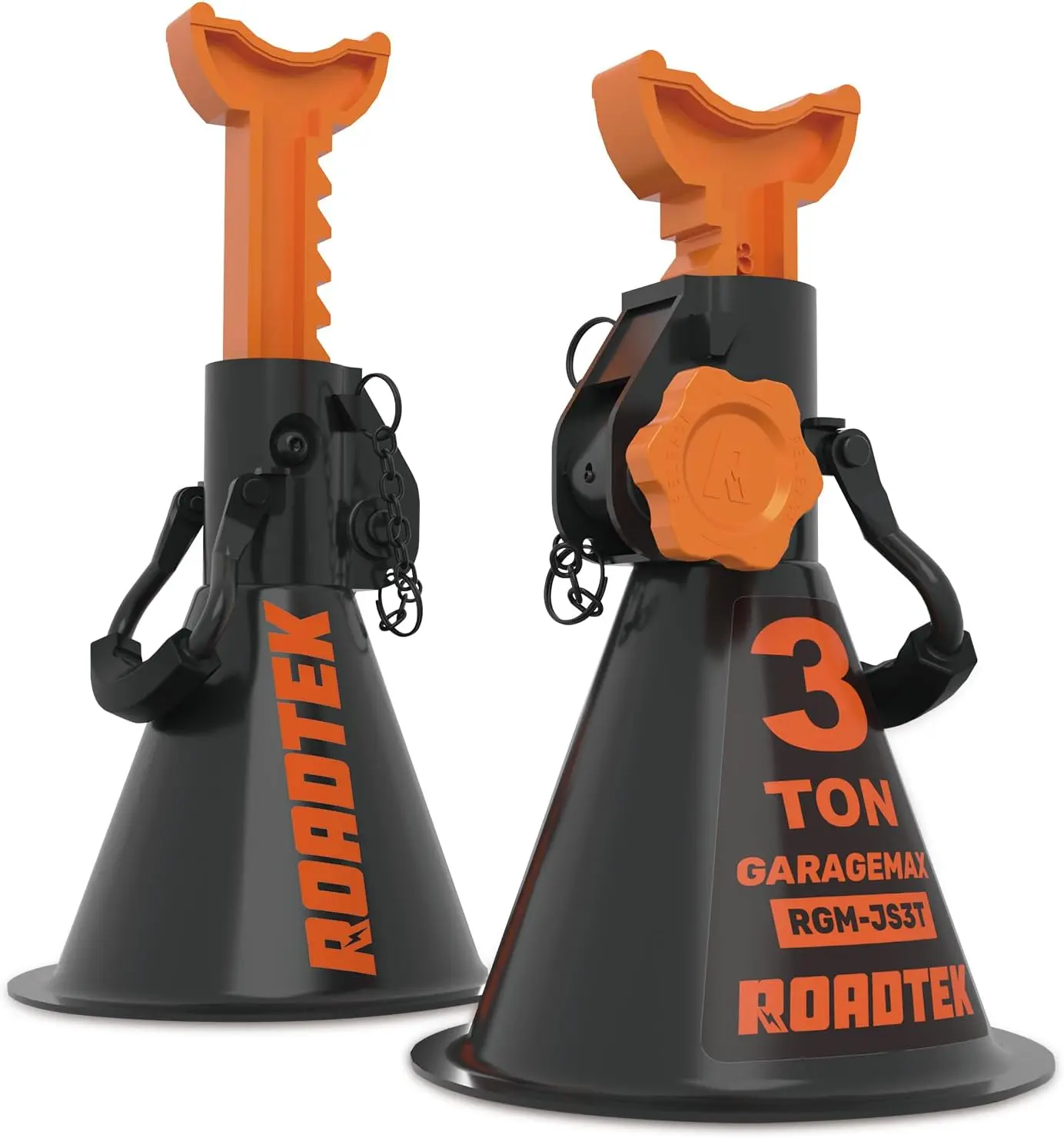 

3 Ton Heavy Duty Car Jack Stands with Double Locking, Adjustable Height for SUV Truck Car