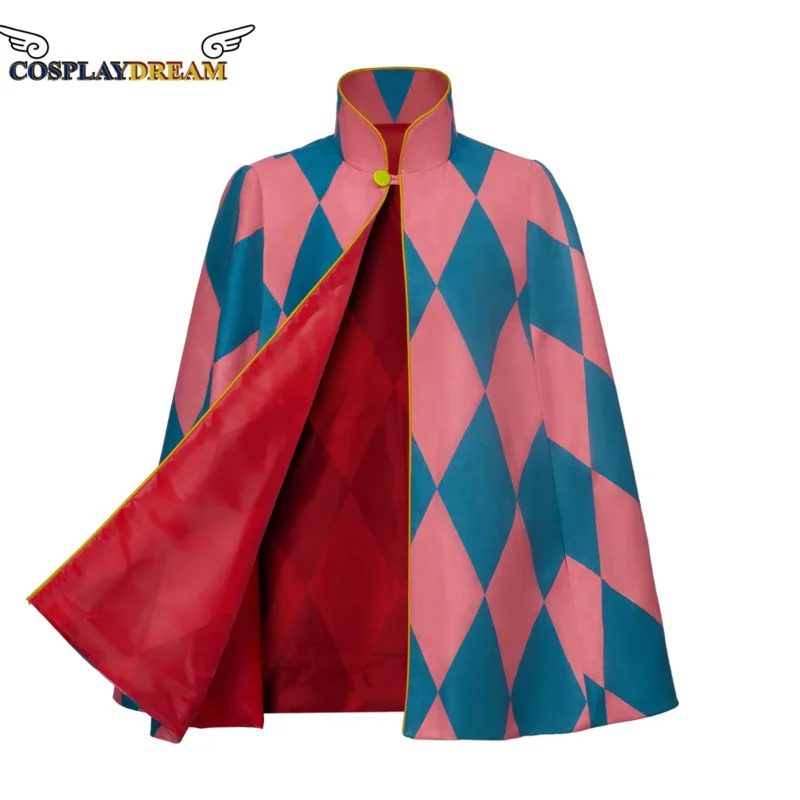 Cosplaydream Howl's Moving Castle Howl Cloak Cosplay Costume  Howl Cardigan Jacket Coat for Men Women