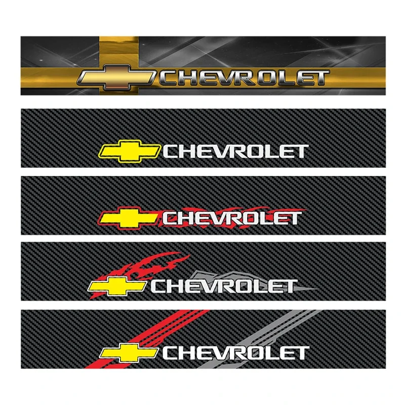 Car Front Rear Windshield Reflective Badge Stickers for Chevrolet Malibu XL Equinox Camaro Cavalier Trax Cruze Orlando Captiva