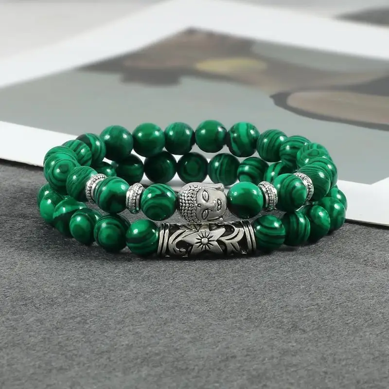 Owl Bead Bracelet Set for Couples Adjustable Distance Matching Wristband Handmade  Gift for Lovers Friends Relationship