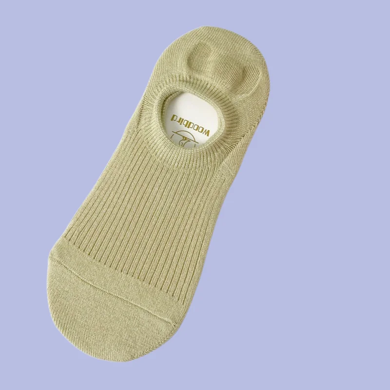 Chaussettes Courtes Absorbantes de la Sueur, Respirantes, Bouche Peu Profonde, Décontractées, Bateau, Été, Non-ald, Invisibles, Nouvelle Collection 5/10, 2024 Paires