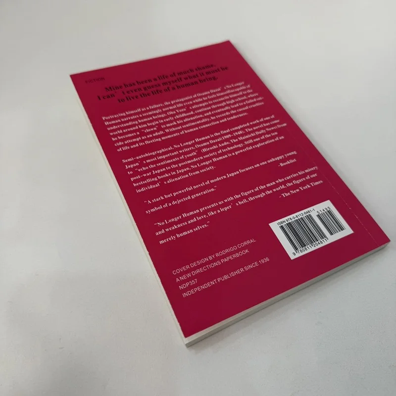 Pas d'Osamu humain plus long Dazai livres anglais Libros Livros